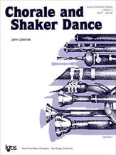 Chorale and Shaker Dance Concert Band sheet music cover